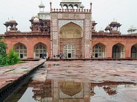 DSC00116  Akbar's mausoleum in Agra