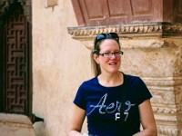 DSC00537-2  Tracy, a Canadian girl on our tour group.