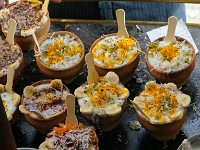 DSC01197  Beautifully decorated lassies.