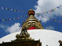 DSC01706  At Swayambhu temple (Monkey temple) in Kathmandu.