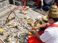 DSC01738  At Swayambhu temple (Monkey temple) in Kathmandu.
