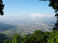 DSC01781  View of the Kathmandu valley, on our hike to Nagi Gumba Temple