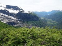 Pampa Linda to Puerto Frias 3-Day Trek ( Day 2 )  View from Refugio Rocca towards Lago Frias (endpoint of the trek)